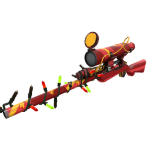 Strange Festivized Gift Wrapped Sniper Rifle
