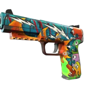 Five-SeveN | Angry Mob ( Well-Worn)